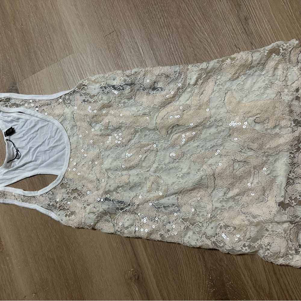 BKE Boutique Silver tank
